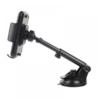 Universal 360° Adjustable Car Windshield Mount Holder Dashboard Stand Suction Cup Universal Car Tablet Holder for Iphone 13 Pro Max Mini Samsung Mobile Cell Phone GPS W/ Suction Cup