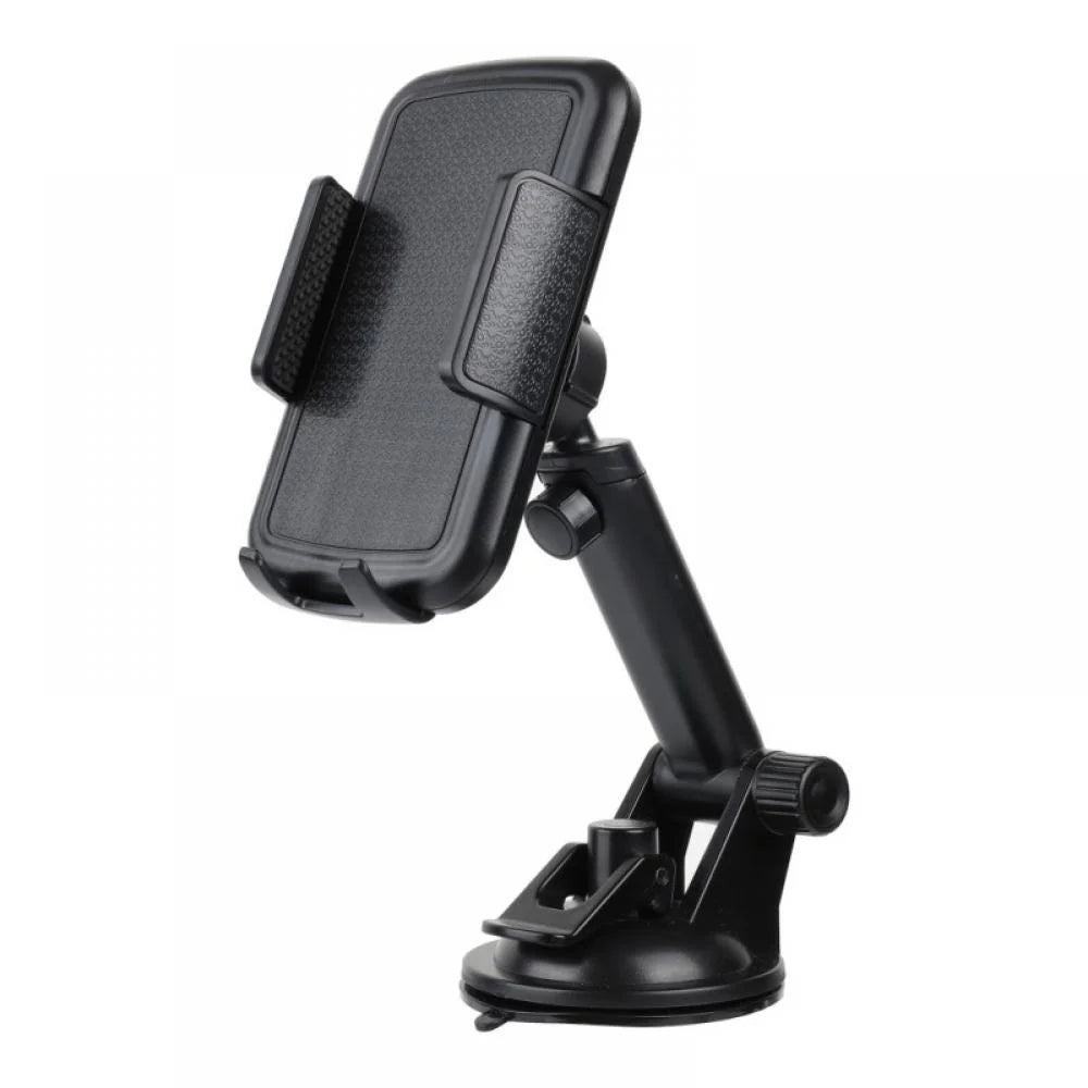 Universal 360° Adjustable Car Windshield Mount Holder Dashboard Stand Suction Cup Universal Car Tablet Holder for Iphone 13 Pro Max Mini Samsung Mobile Cell Phone GPS W/ Suction Cup