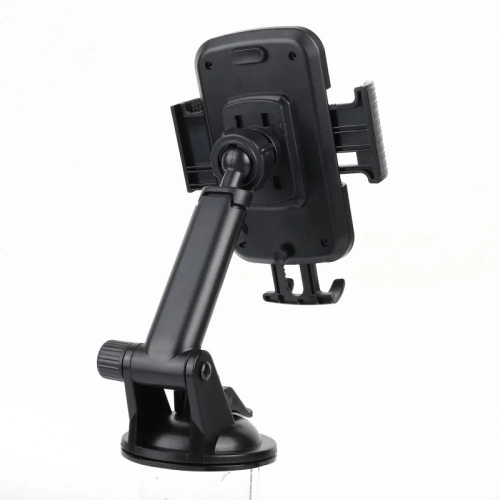 Universal 360° Adjustable Car Windshield Mount Holder Dashboard Stand Suction Cup Universal Car Tablet Holder for Iphone 13 Pro Max Mini Samsung Mobile Cell Phone GPS W/ Suction Cup